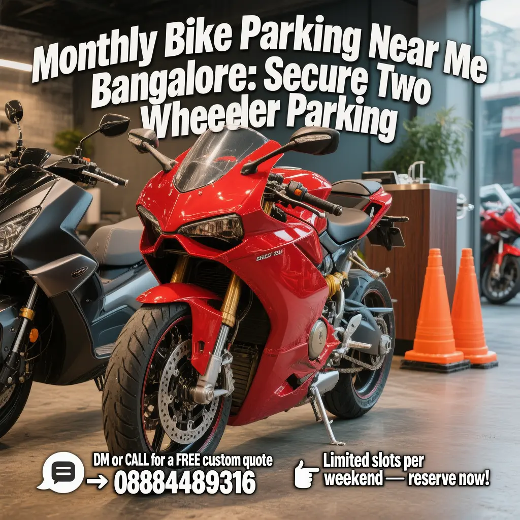 Read more about the article Monthly Bike Parking Near Me Bangalore: Secure Two-Wheeler Parking by AlivePulse Parking Service